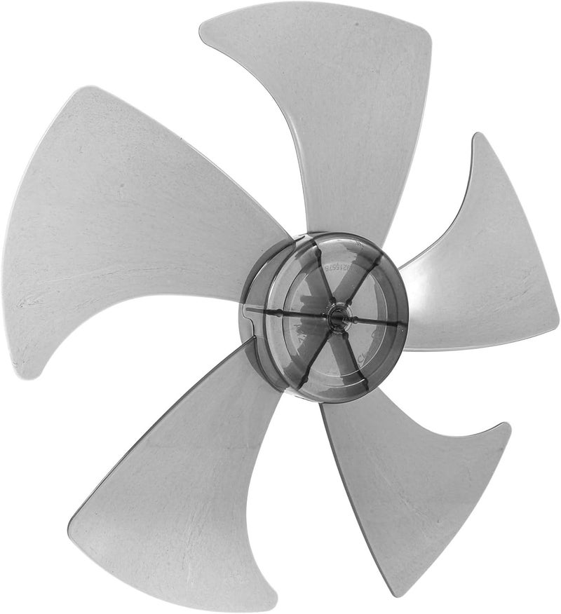 DIYEAH Replacement Fan Blades 13 Inch Five Leaf Plastic Blades for Pedestal and Wall Fans Quiet Cooling Fan Blade Replacement Easy to Install and Clean - Image 1